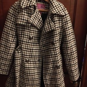 Houndstooth Peacoat